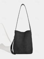 70Pcs Women's Suede-Like Faux Leather Tote with Leopard print - Image 16