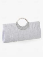 Women's Clutch Evening Bag Wristlet Polyester Party Wedding - Image 8