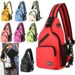 Women's and Men's Sling Crossbody Backpack with