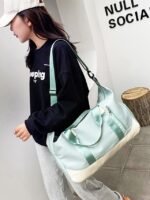 Multicolor Travel Duffel Bags for Men and Women with Separate - Image 11