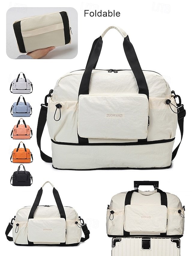 cugzei1753352875416 Women's Foldable Travel Duffel Bag – Water-Repellent - Image 1