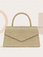 Women's Clutch Evening Bag Shoulder Bags Flap Bag Polyester - Image 9