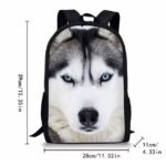 Husky Dog Animal Print Backpack for School, Travel, and Everyday - Image 8