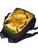Men's 3-Piece Wolf Design Backpack Set - Durable, Trendy - Image 5