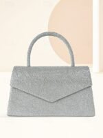 Women's Clutch Evening Bag Shoulder Bags Flap Bag Polyester - Image 10