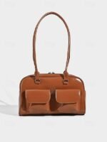 Women's Large Capacity Faux Leather Handbag, Multiple - Image 18