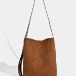 70Pcs Women's Suede-Like Faux Leather Tote with Leopard print