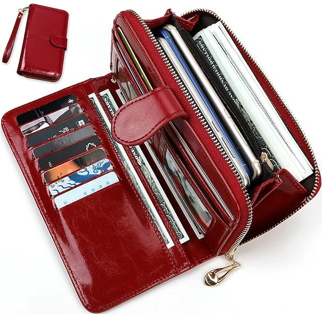 ipevon1694763319726 Women's RFID Blocking Faux Leather Wallet - - Image 1