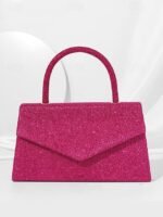 Women's Clutch Evening Bag Shoulder Bags Flap Bag Polyester - Image 13