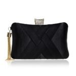 Women's Clutch Evening Bag Wristlet Clutch Bags Silk Party - Image 16