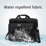 Men's Business Laptop Bag with Shoulder Strap, - Image 3