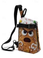 Men's Christmas Sling Bag - Multiple Fun Patterns, Santa, - Image 6