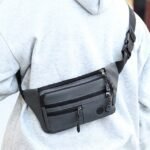 30pcs Men's Water-Repellent Nylon Waist Bag – Multi-Pocket