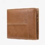 Men's Vintage Brown Genuine Leather RFID Blocking Bifold - Image 9