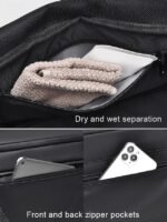 Waterproof Travel Duffel Bag with Shoe Compartment – Large - Image 10