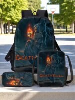 Men's Grim Reaper 3-Piece Backpack Set with Grim Reaper - Image 19