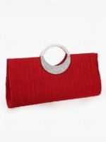 Women's Clutch Evening Bag Wristlet Polyester Party Wedding - Image 9