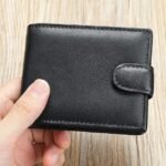 4Pcs Genuine leather wallet top layer cowhide coin purse multi card - Image 10
