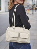 Women's Large Capacity Faux Leather Handbag, Multiple - Image 13