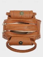 Women's Faux Leather Handbag – Multiple Colors, Stylish - Image 7