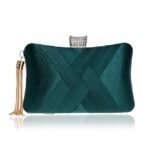 Women's Clutch Evening Bag Wristlet Clutch Bags Silk Party - Image 18