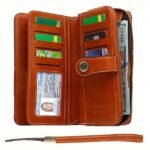 Women's RFID Blocking Faux Leather Wallet – Large - Image 13