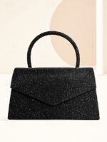 Women's Clutch Evening Bag Shoulder Bags Flap Bag Polyester - Image 11