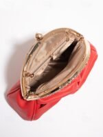 Women's Faux Leather Evening Clutch Bag – Rhinestone - Image 6