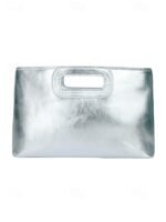 Women's Faux Leather Handbag with Chain Strap, Available in - Image 12