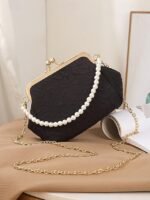 Women's Pearl Handle Vintage Clutch Purse – Elegant - Image 16