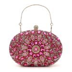 Elegant Pearl Handle Floral Clutch Bag for Women - Image 19