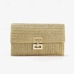 Elegant Pearl Handle Floral Clutch Bag for Women - Image 7