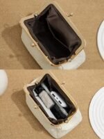 Women's Pearl Handle Vintage Clutch Purse – Elegant - Image 8