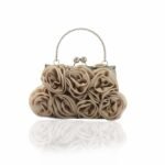 18Pcs Elegant Red Floral Evening Clutch Bag – Vintage Rose Design - Image 10