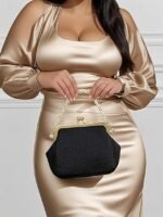 Women's Pearl Handle Vintage Clutch Purse – Elegant - Image 4