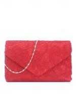 Elegant Pearl Handle Floral Clutch Bag for Women - Image 10
