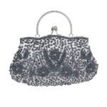 2Pcs Elegant Pearl Handle Floral Clutch Bag for Women - Image 15