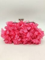 Elegant Pearl Handle Floral Clutch Bag for Women - Image 21