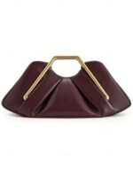 2Pcs Elegant Pearl Handle Floral Clutch Bag for Women - Image 14