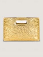 Women's Faux Leather Handbag with Chain Strap, Available in - Image 5