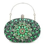 Elegant Pearl Handle Floral Clutch Bag for Women - Image 13