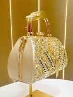 15Pcs Women's Sequin Beaded Evening Clutch Bag, Polyester Luxury - Image 5