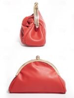 Women's Faux Leather Evening Clutch Bag – Rhinestone - Image 7