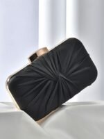 Elegant Pearl Handle Floral Clutch Bag for Women - Image 7
