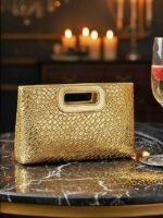 Women's Faux Leather Handbag with Chain Strap, Available in