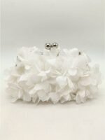 Elegant Pearl Handle Floral Clutch Bag for Women - Image 14